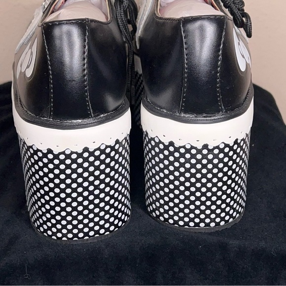 New Hello Kitty TUK Size 8 Limited Edition Platform Shoe *Read Listing Polka Dot - Picture 3 of 11
